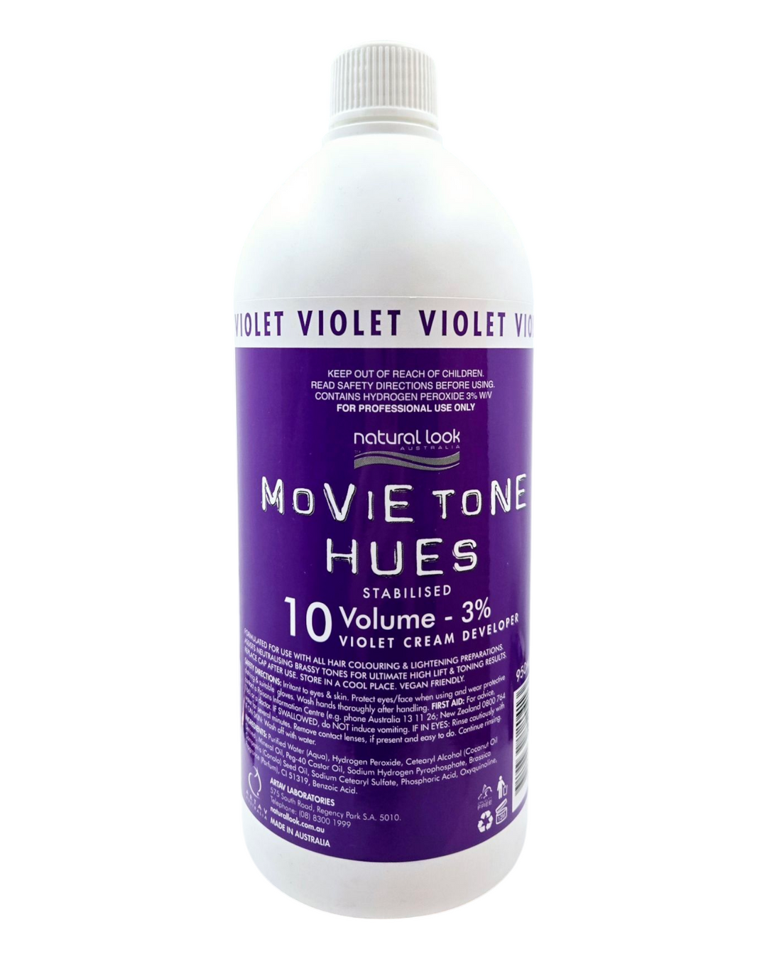 10Vol 3% Natural Look Violet Creme Developer - 950mL