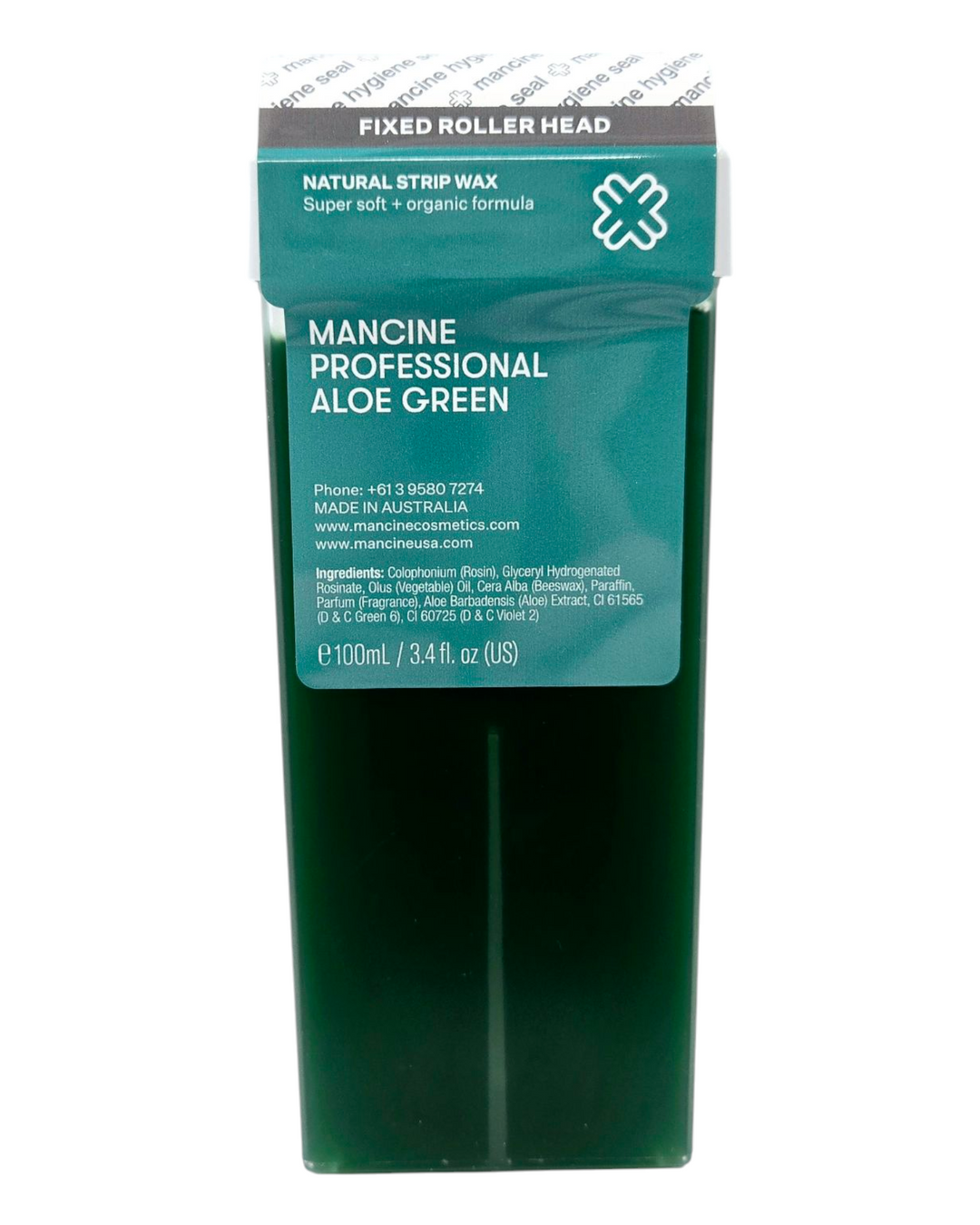 Mancine Aloe Green Fixed Roller Head -100ml