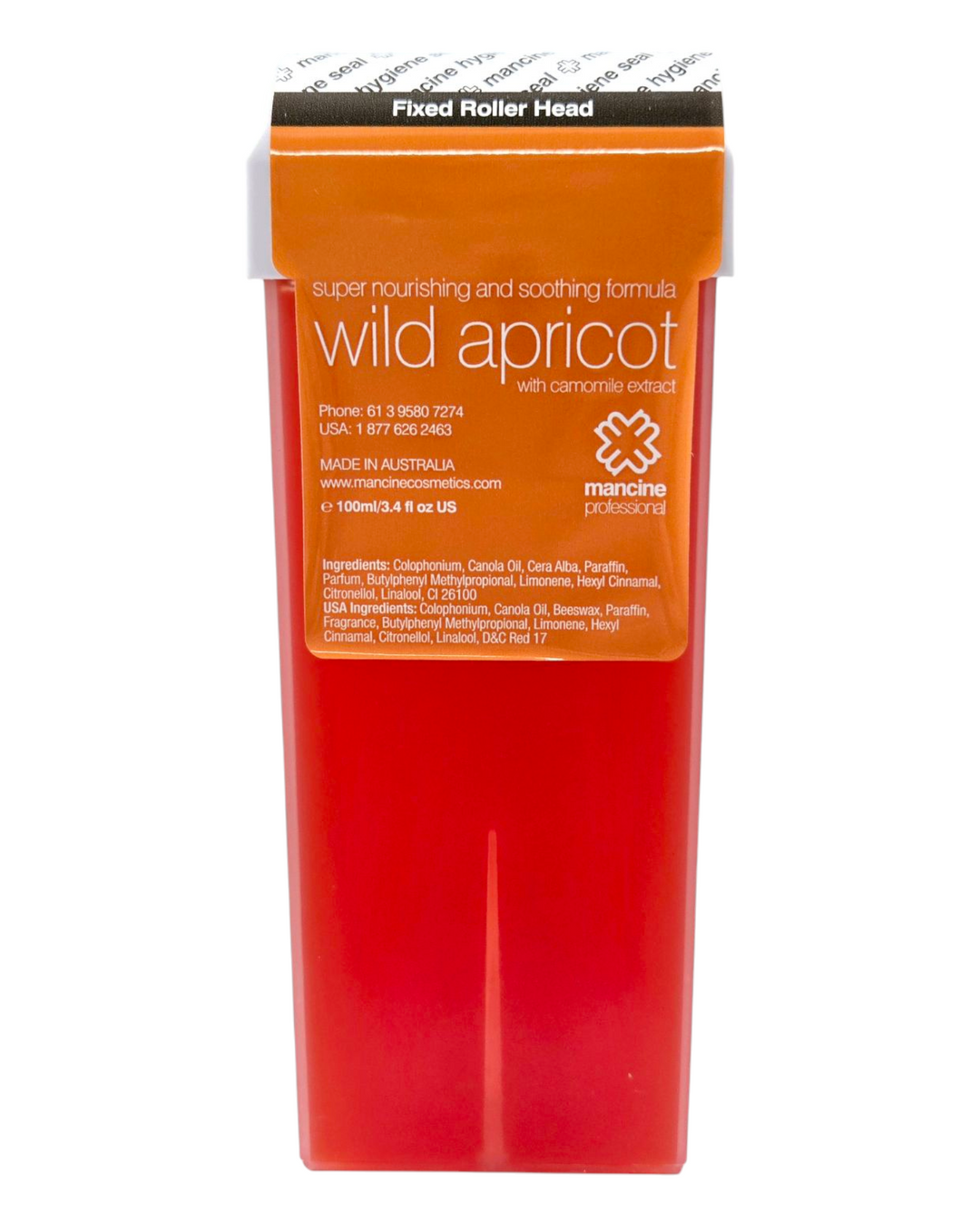 Mancine Wild Apricot Fixed Roller Head - 100ml