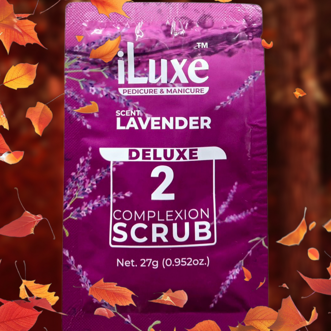 Iluxe Pedicure Deluxe 2 Scrub - LAVENDER