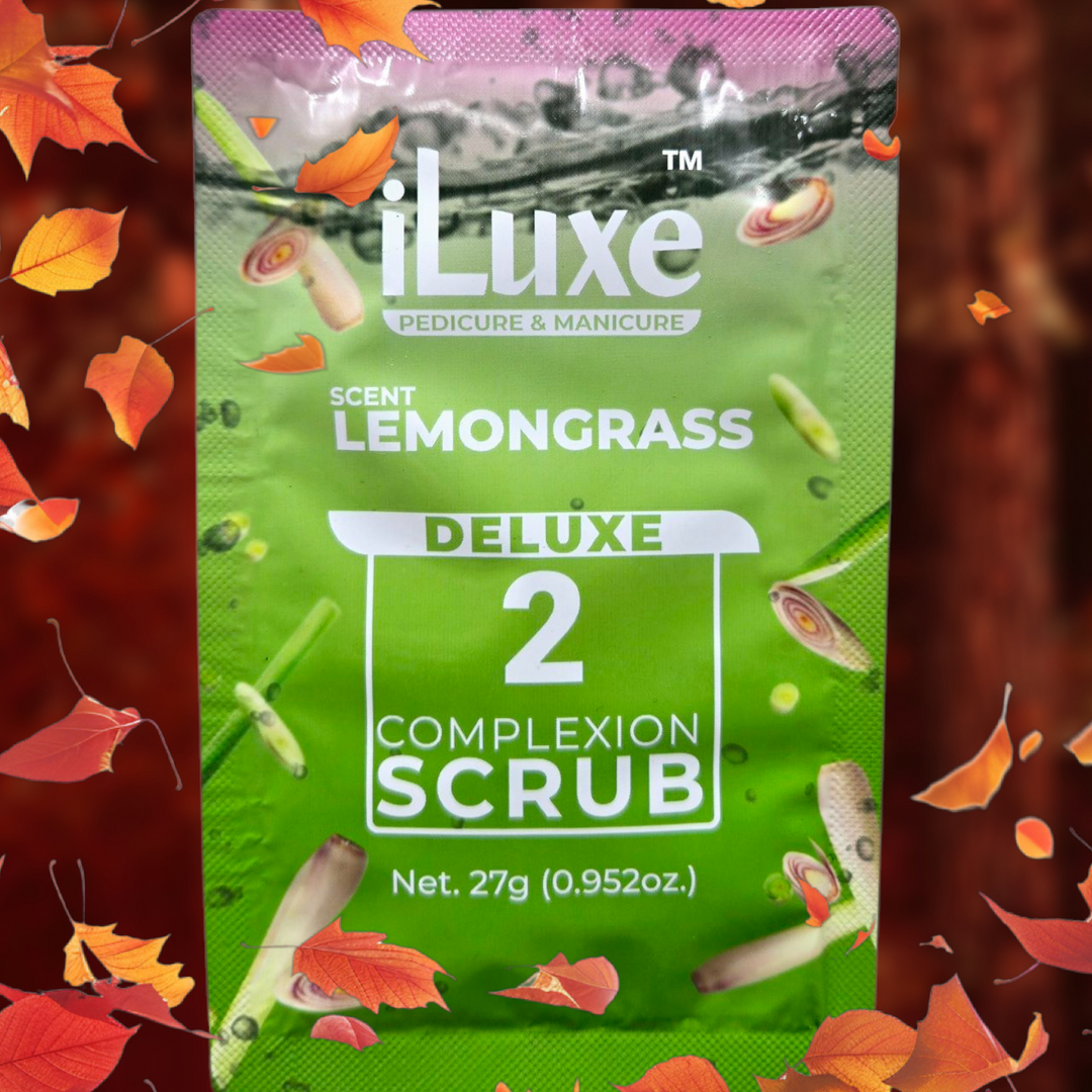 Iluxe Pedicure Deluxe 2 Scrub - LEMONGRASS