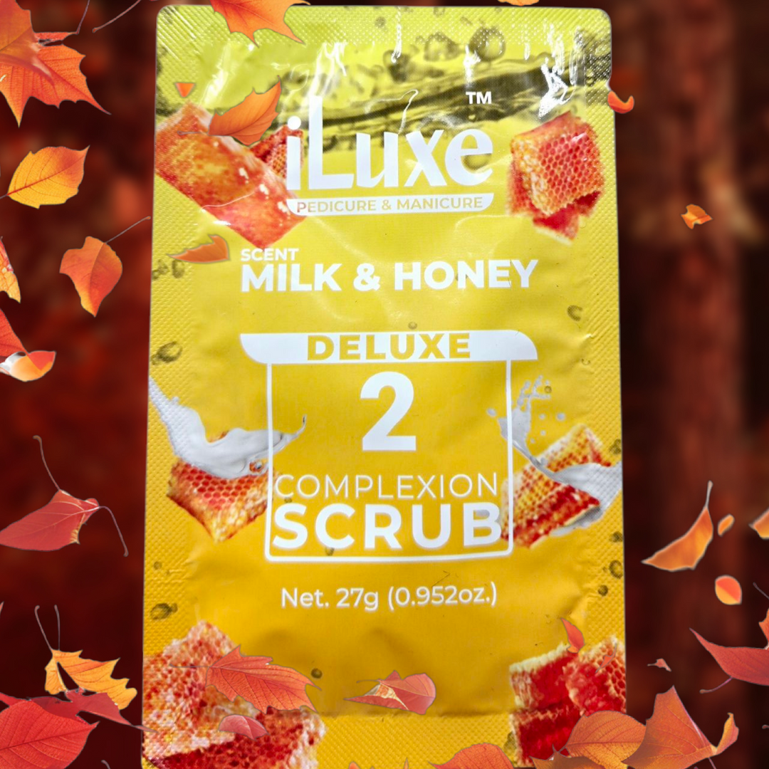 Iluxe Pedicure Deluxe 2 Scrub - MILK & HONEY