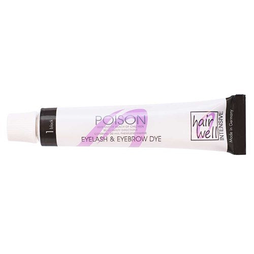 Hairwell Eyelash And Eyebrow Tint - 1 Black 20ml