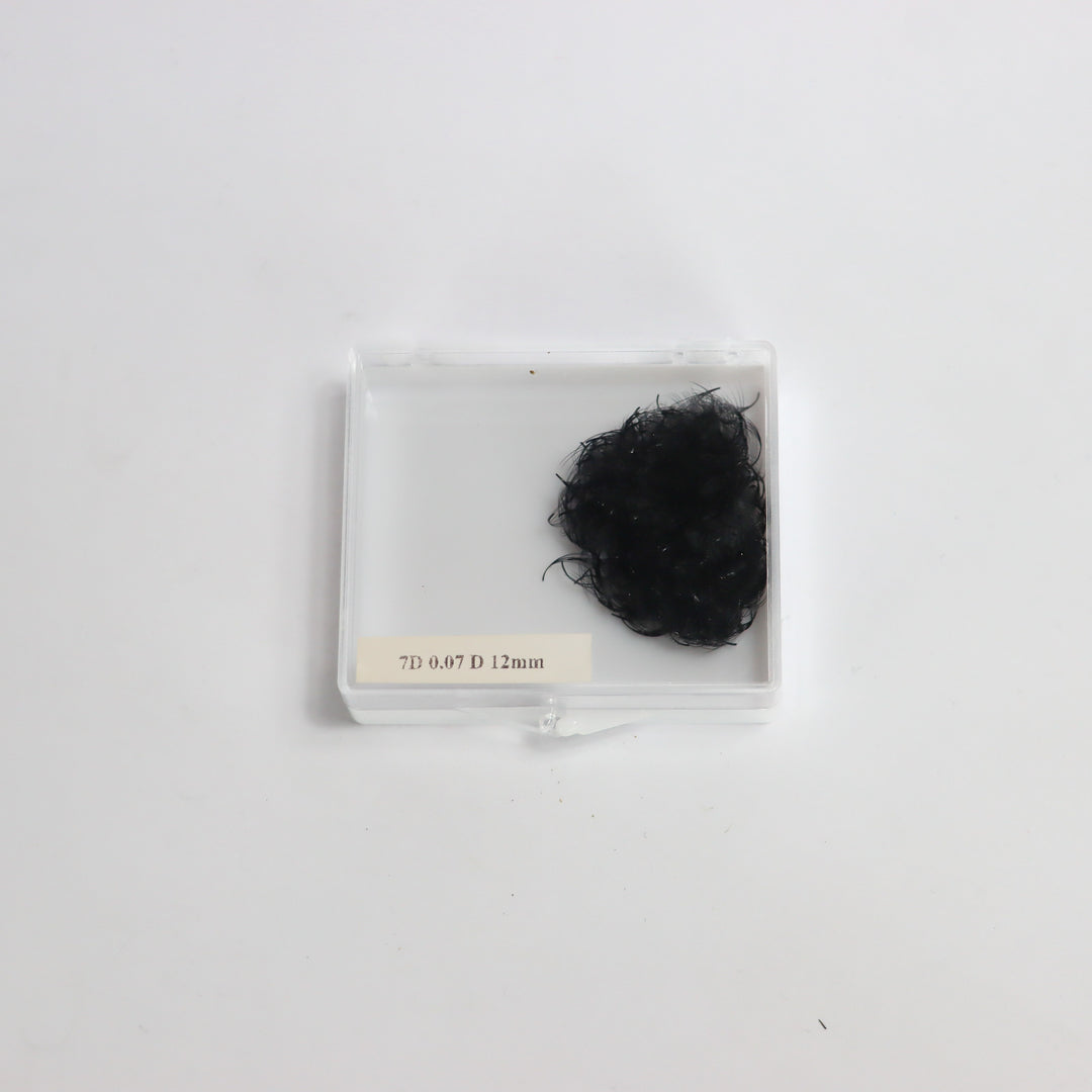 Pre-made Fans 7D 12mm 0.07 D-curl (500 fans)