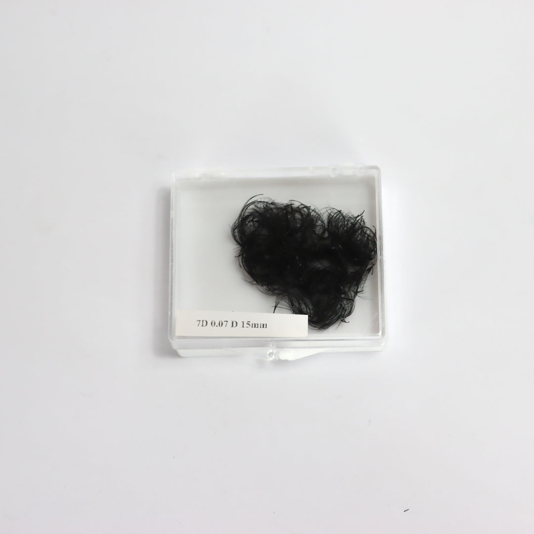 Pre-made Fans 7D 15mm 0.07 D-curl (500 fans)