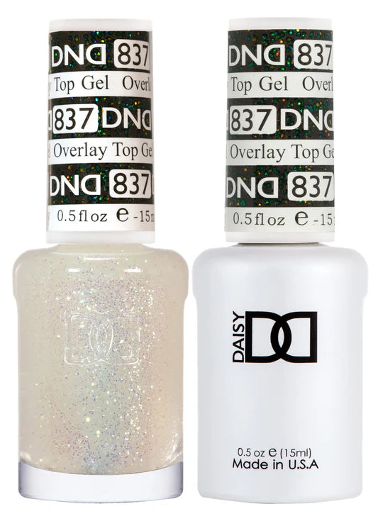 #837 DND Overlay Top Gel Duo