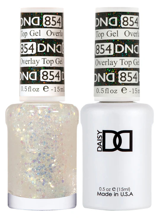 #854 DND Overlay Top Gel Duo