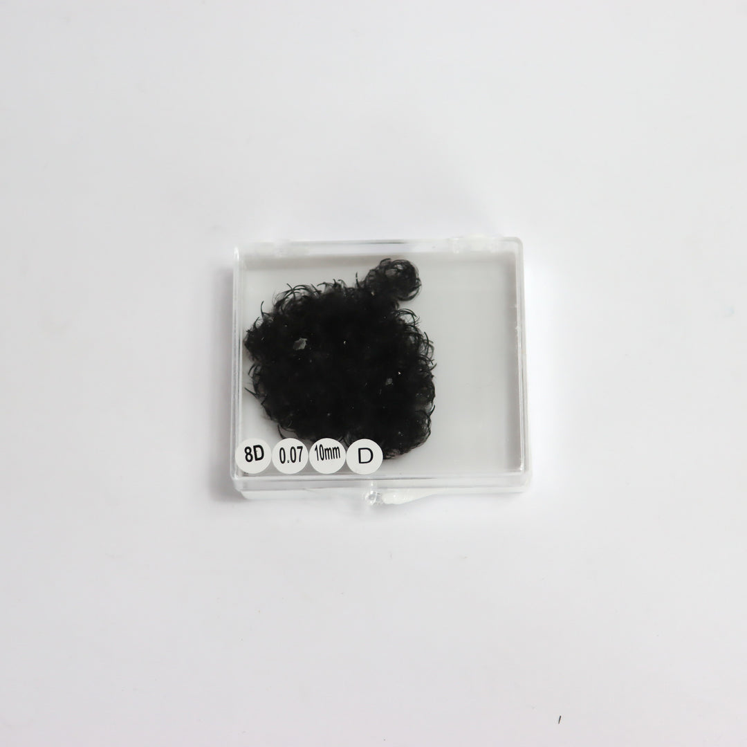 Pre-made Fans 8D 10mm 0.07 D-curl (500 fans)