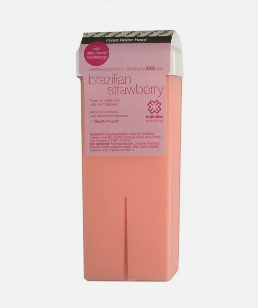 Mancine Brazilian Strawberry Fixed Roller Head - 100ml