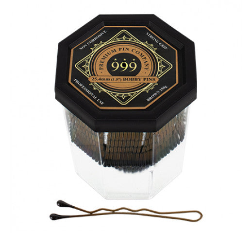 999 - DATELINE IMPORTS BOBBY PINS 1.5" - Brown 250pcs