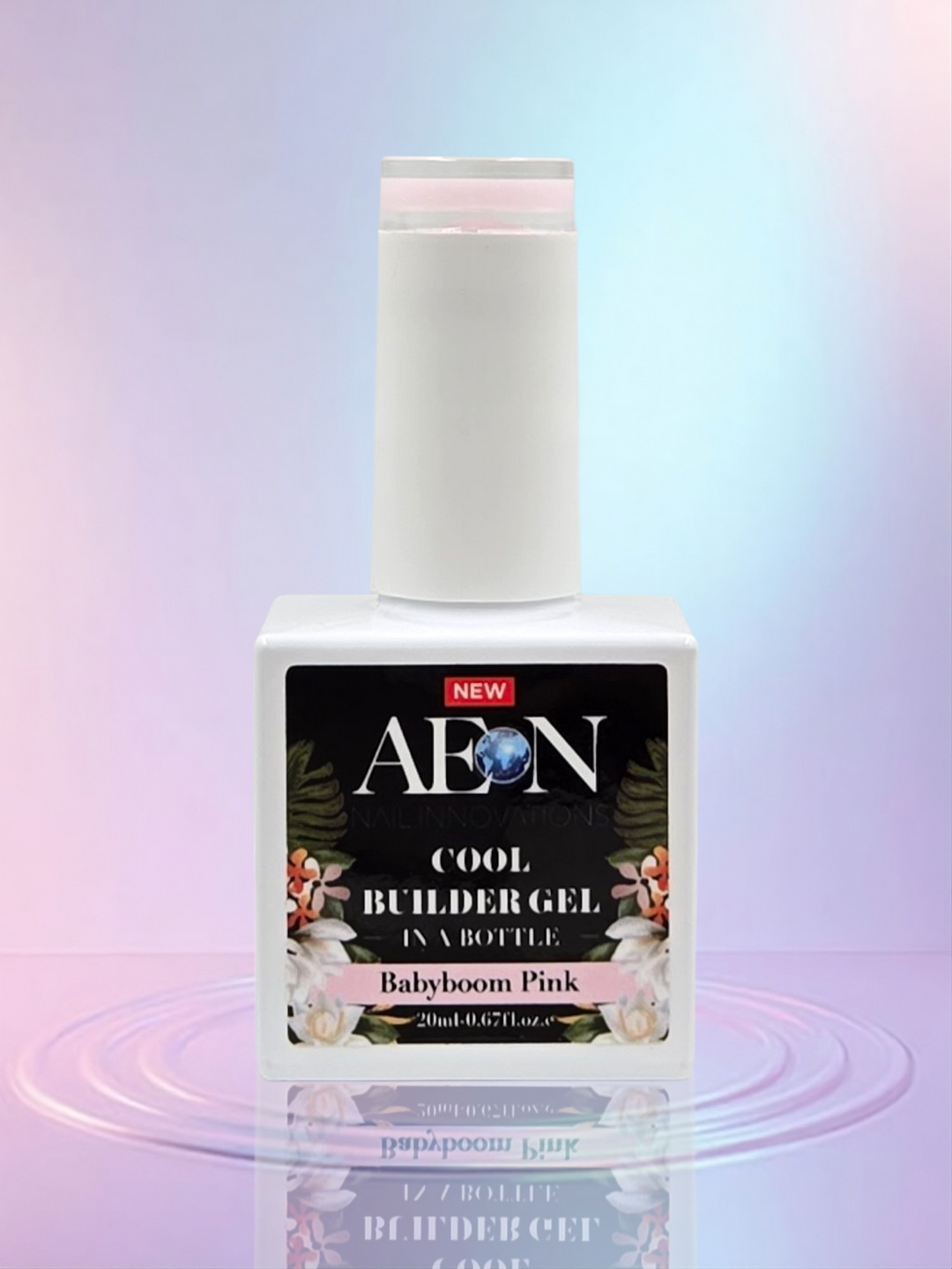 AEON BIAB Cool Builder Gel 20ml - Babyboom Pink