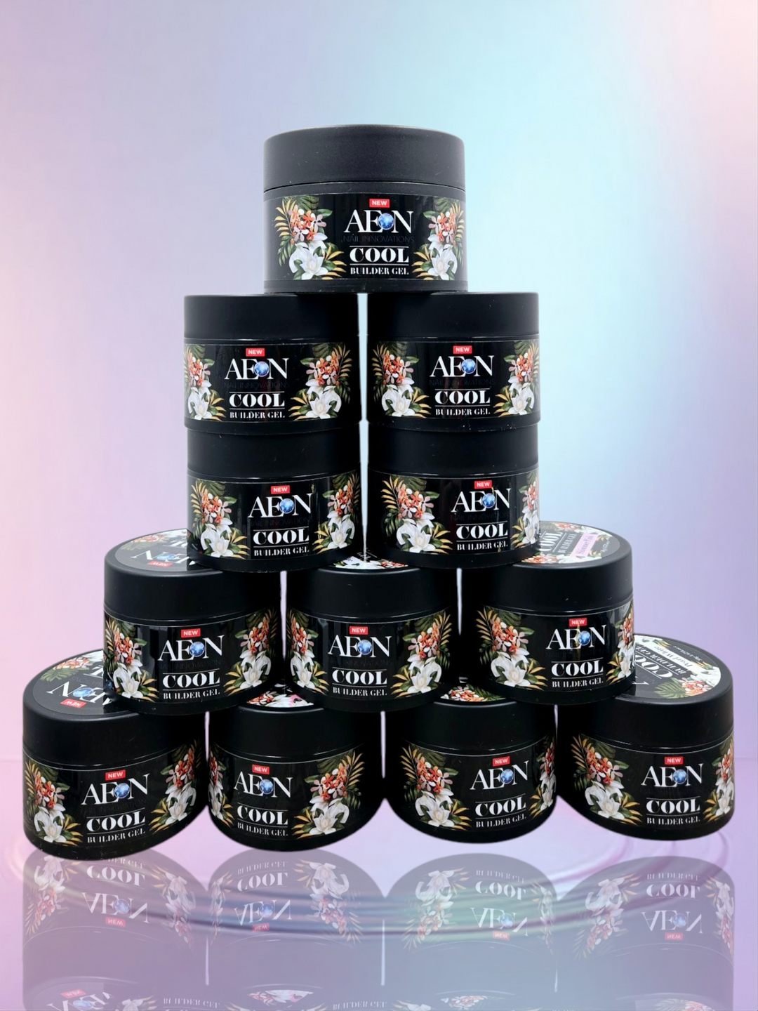 AEON JAR Cool Builder Gel Kit - 12 Colors Set (Absolutely No Heat)