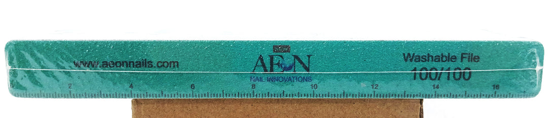 AEON Nail Files 100/100 Green - 25 pcs