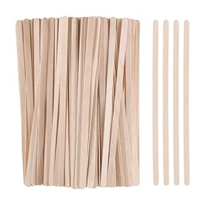 Aeon - Waxing Spatula - 100pcs ( 5.5''Long x 1/4''Flat)