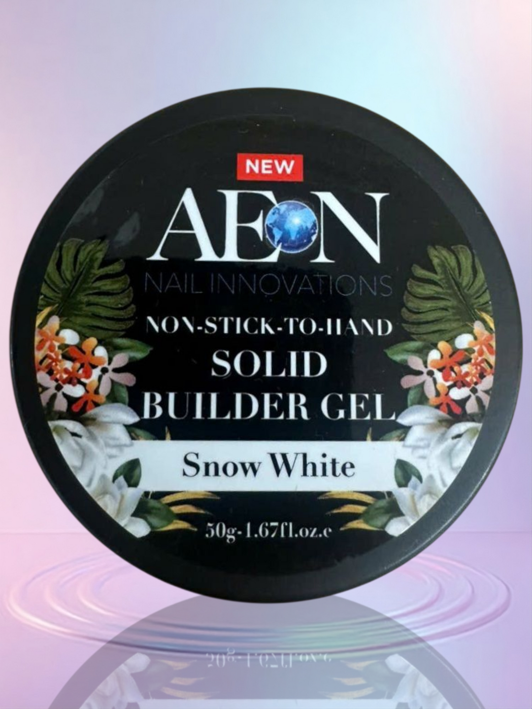 Aeon JAR Solid Builder Gel 50g - Snow White
