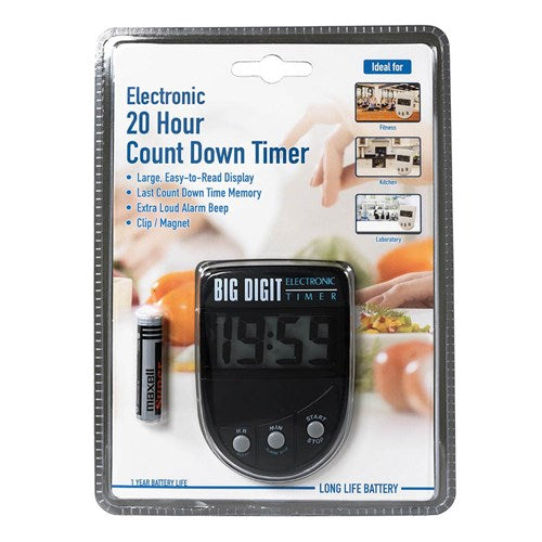 BIG DIGIT ELECTRONIC TIMER