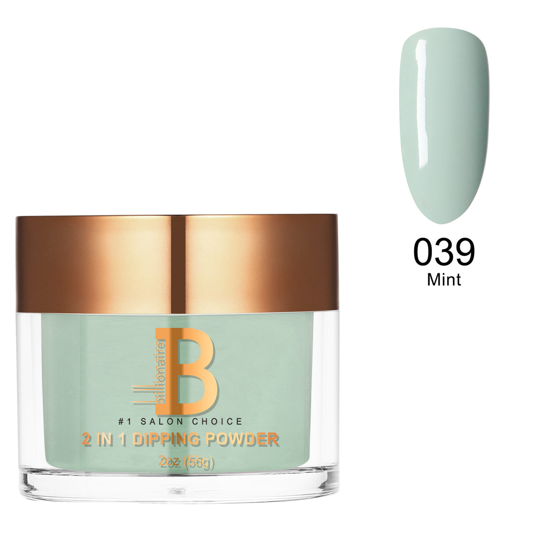 Billionaire Dip/Acrylic Powder - 039 Mint (2oz)