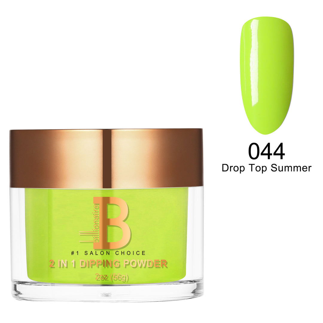 Billionaire Dip/Acrylic Powder - 044 Drop Top Summer (2oz)