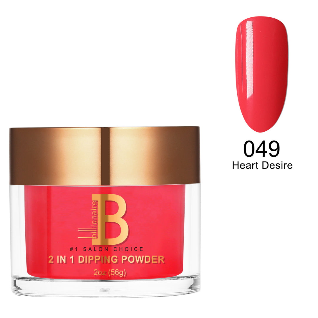 Billionaire Dip/Acrylic Powder - 049 Heart Desire (2oz)