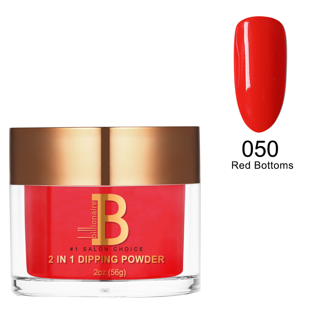Billionaire Dip/Acrylic Powder - 050 Red Bottoms (2oz)