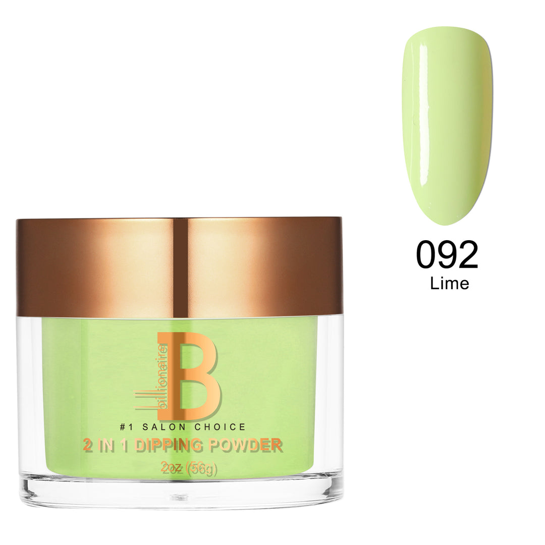 Billionaire Dip/Acrylic Powder - 092 Lime (2oz)