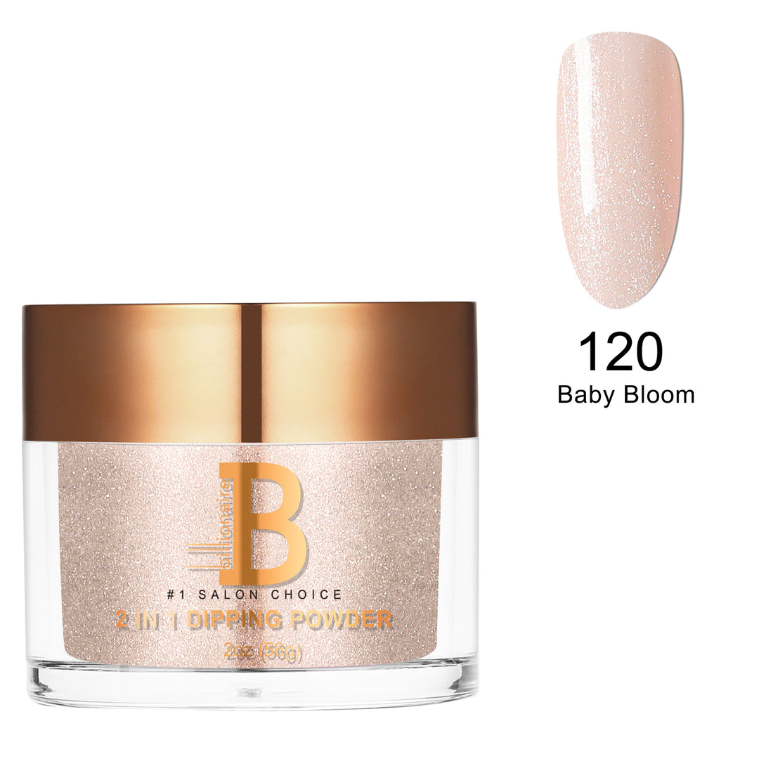Billionaire Dip/Acrylic Powder - 120 Baby Bloom (2oz)