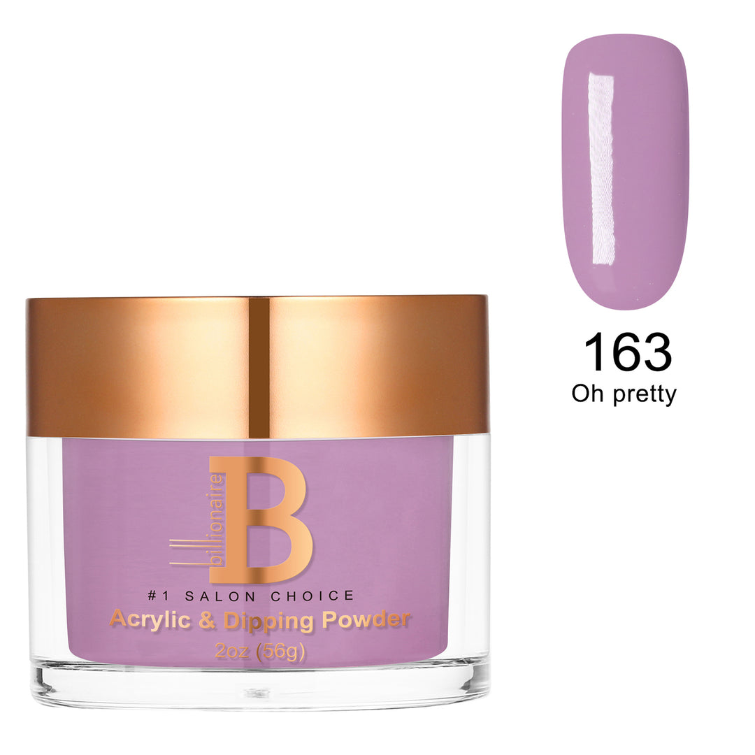Billionaire Dip/Acrylic Powder - 163 Oh Pretty (2oz)