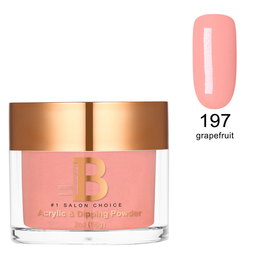 Billionaire Dip/Acrylic Powder - 197 Grapefruit (2oz)
