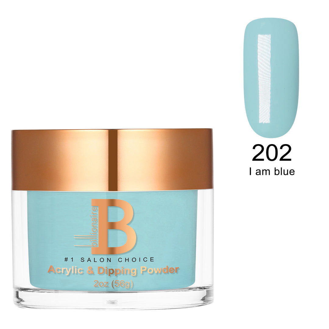 Billionaire Dip/Acrylic Powder - 202 I am Blue (2oz)