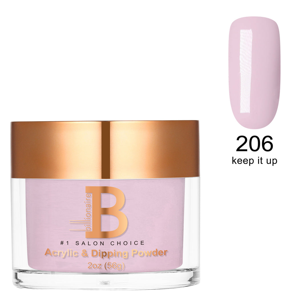 Billionaire Dip/Acrylic Powder - 206 Keep It Up (2oz)