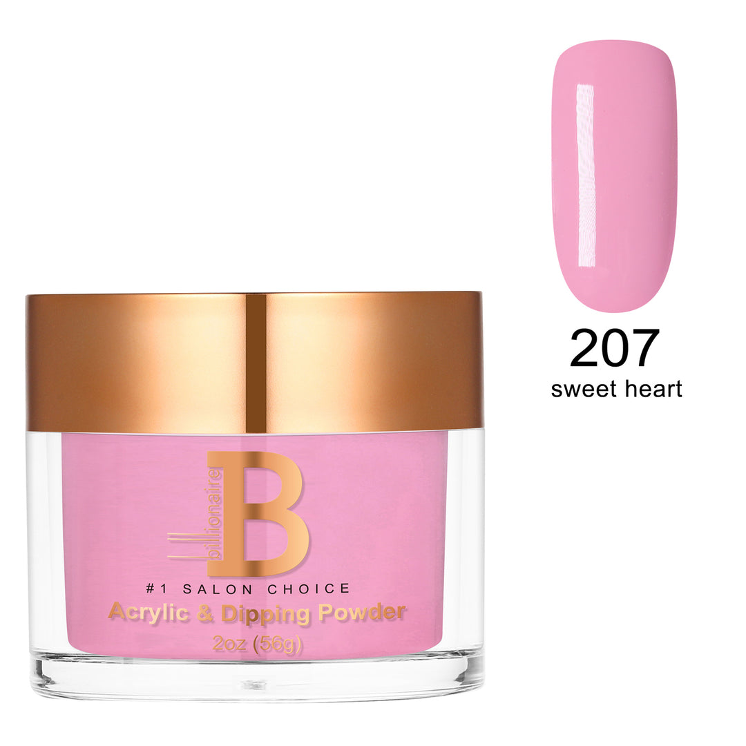 Billionaire Dip/Acrylic Powder - 207 Sweet Heart (2oz)