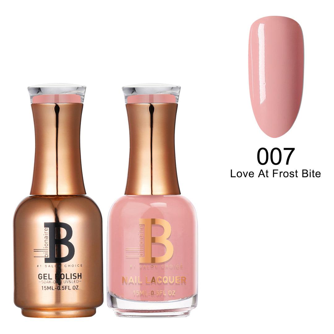 Billionaire Gel & Lacquer Duo - 007 Love At Frost Bite (15ml)