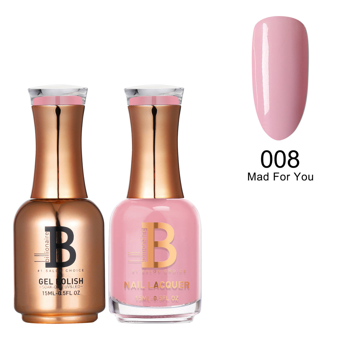 Billionaire Gel & Lacquer Duo - 008 Mad For You (15ml)