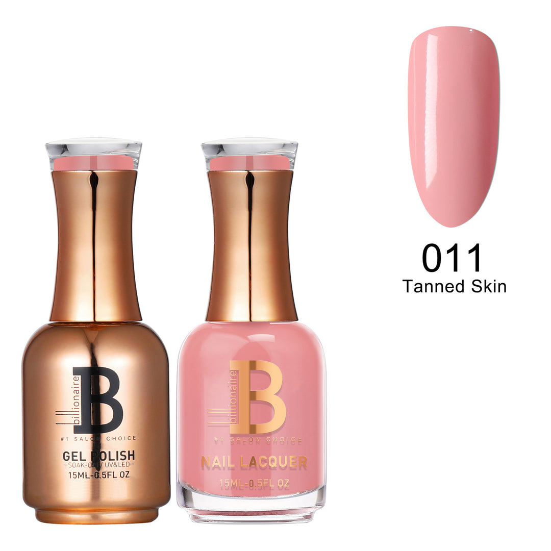 Billionaire Gel & Lacquer Duo - 011 Tanned Skin (15ml)