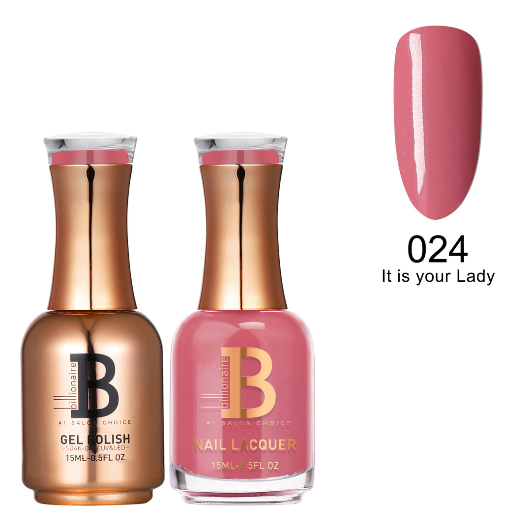 Billionaire Gel & Lacquer Duo - 024 It Is Your Lady (15ml)