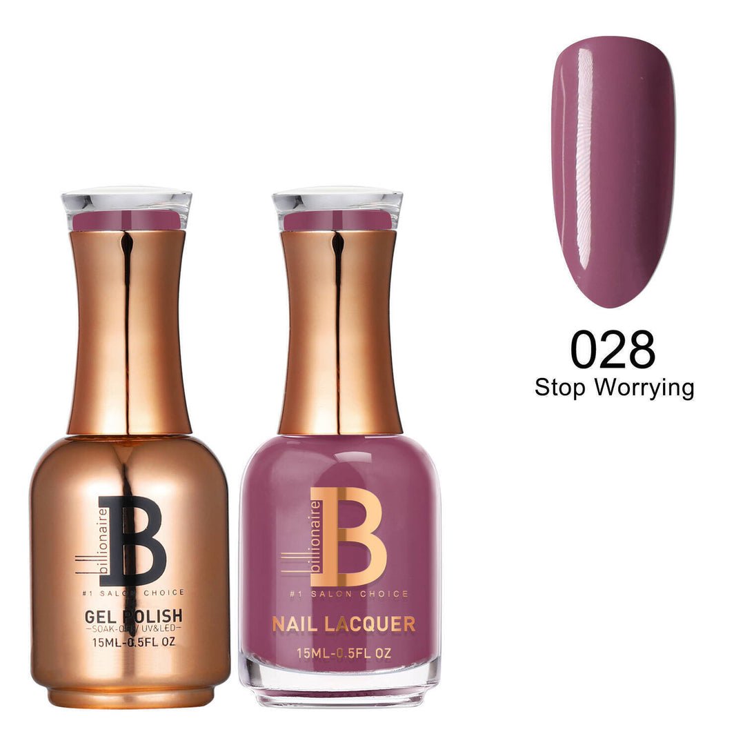 Billionaire Gel & Lacquer Duo - 028 Stop Worrying (15ml)