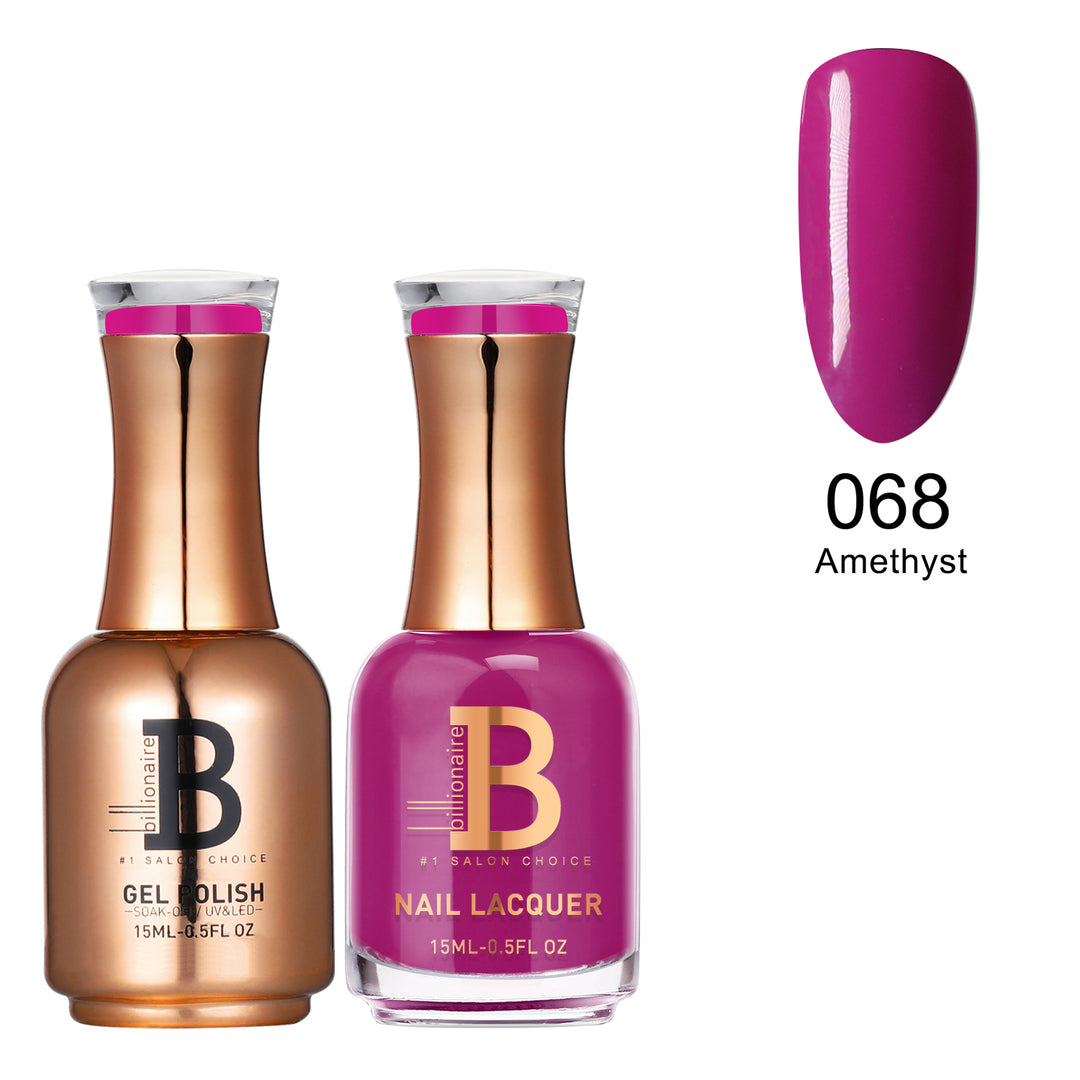 Billionaire Gel & Lacquer Duo - 068 Amethyst (15ml)
