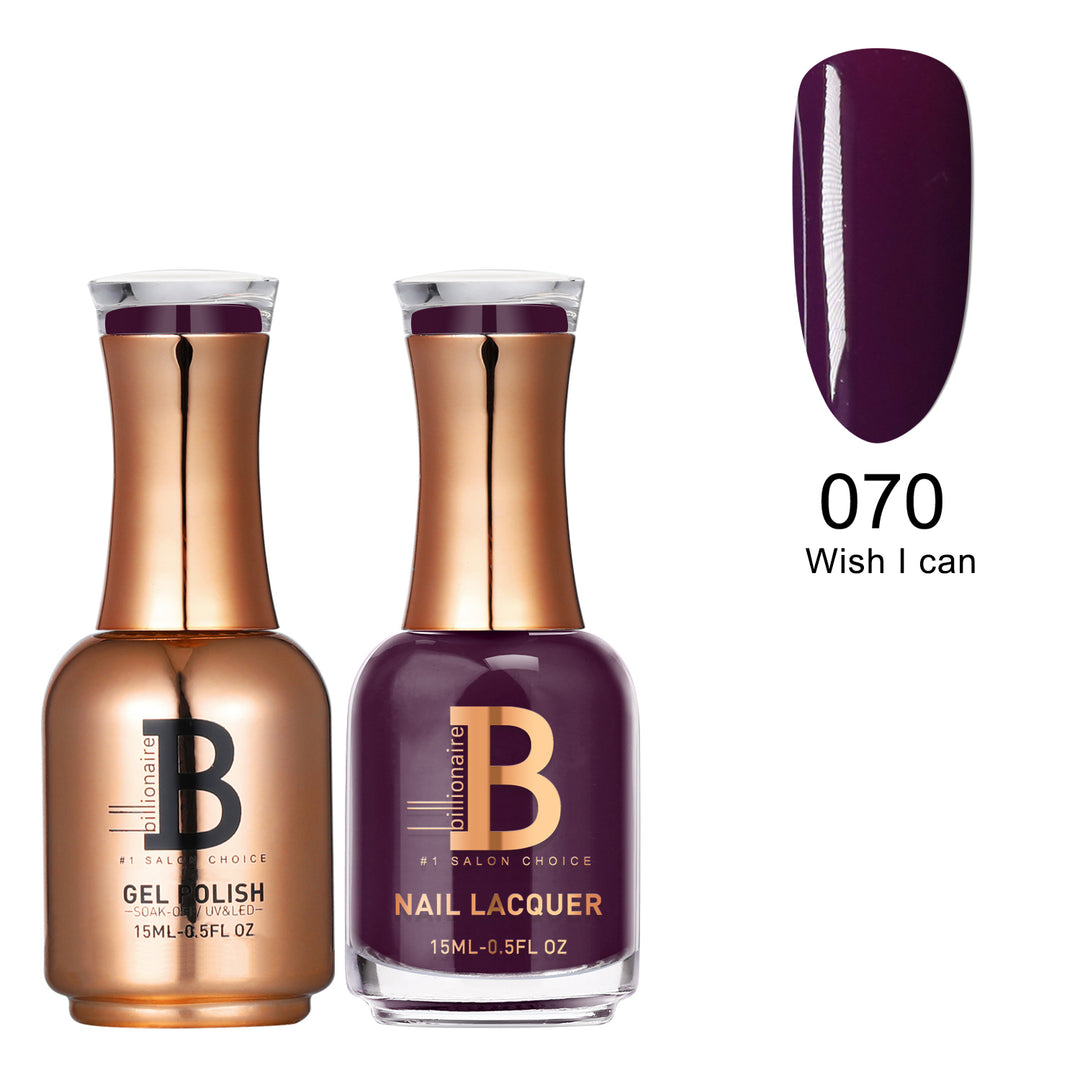 Billionaire Gel & Lacquer Duo - 070 Wish I Can (15ml)