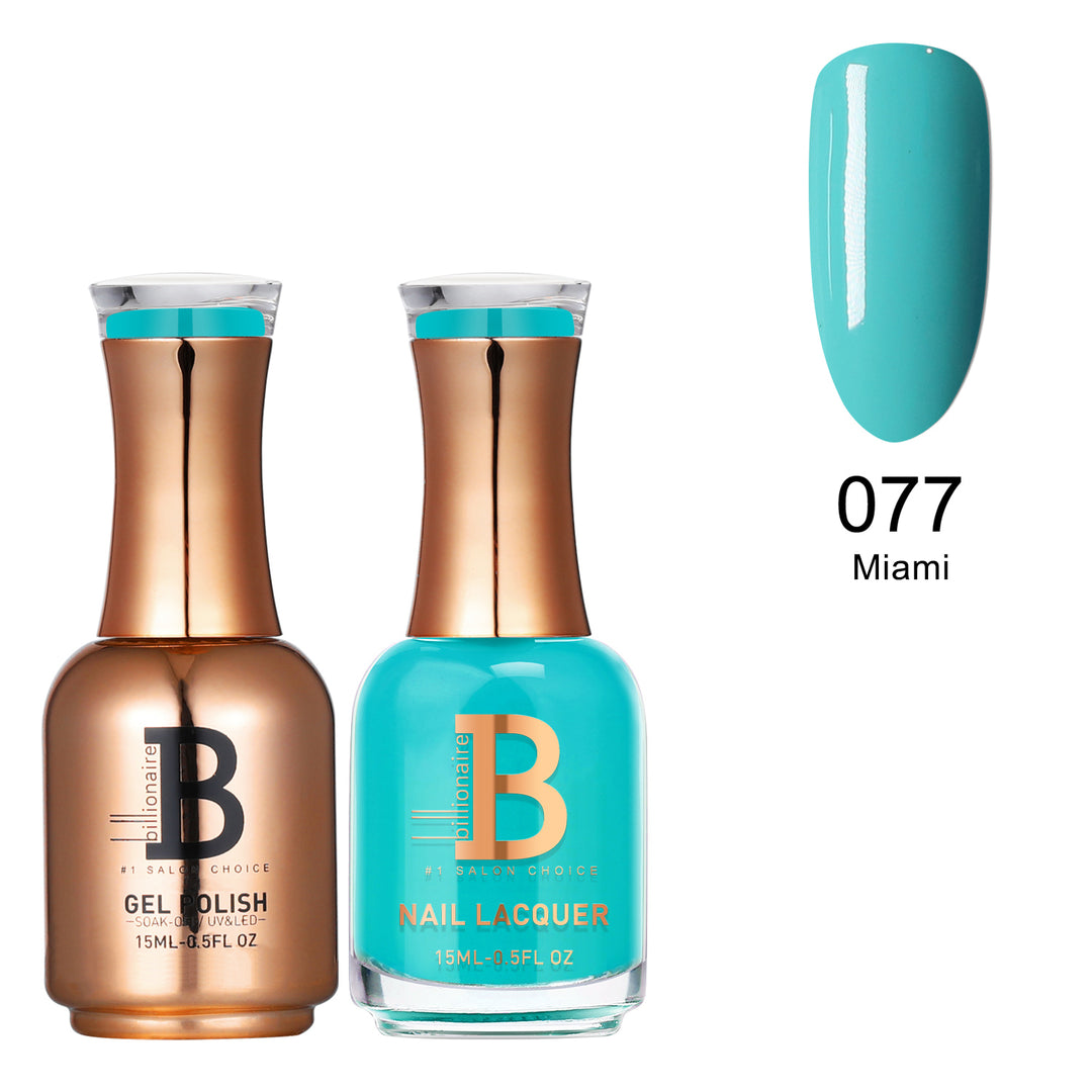 Billionaire Gel & Lacquer Duo - 077 Miami (15ml)