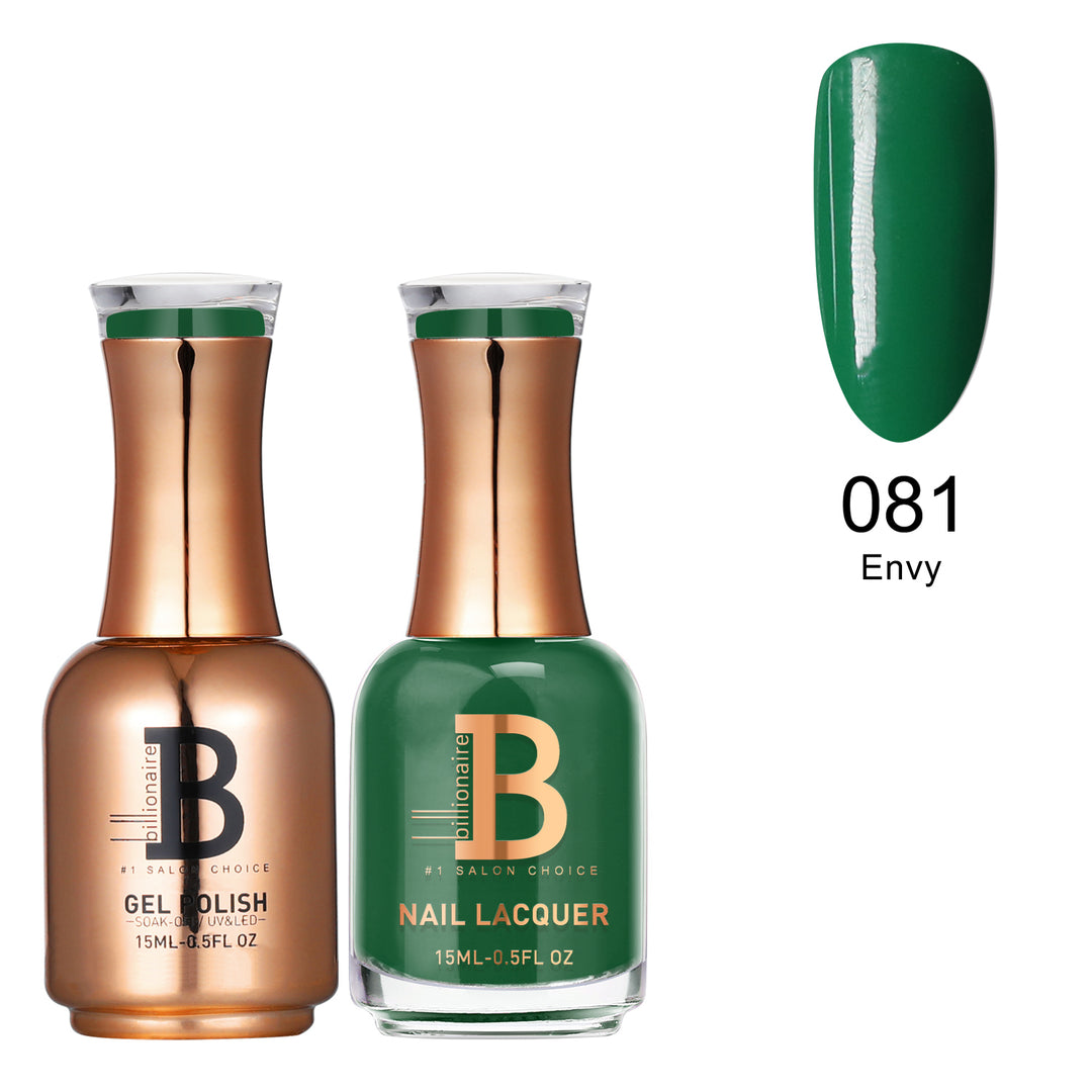 Billionaire Gel & Lacquer Duo - 081 Envy (15ml)