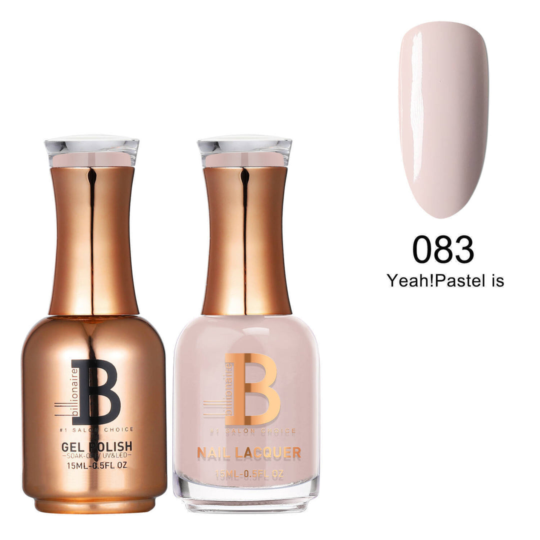 Billionaire Gel & Lacquer Duo - 083 Yeah! Pastel Is  (15ml)