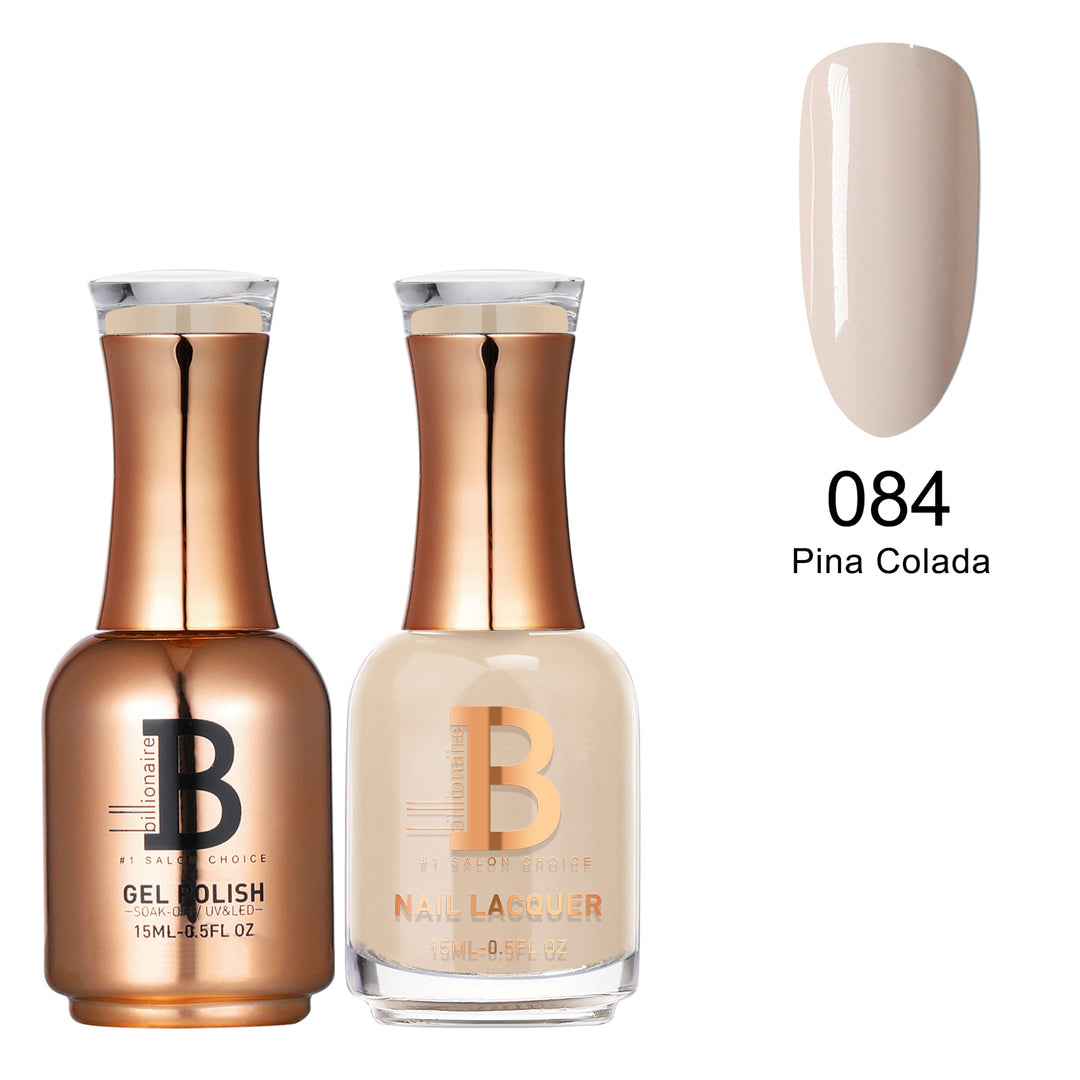 Billionaire Gel & Lacquer Duo - 084 Pina Colada  (15ml)