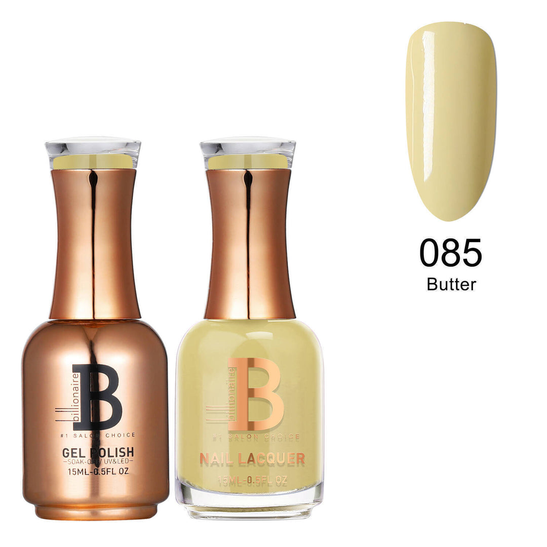Billionaire Gel & Lacquer Duo - 085 Butter (15ml)