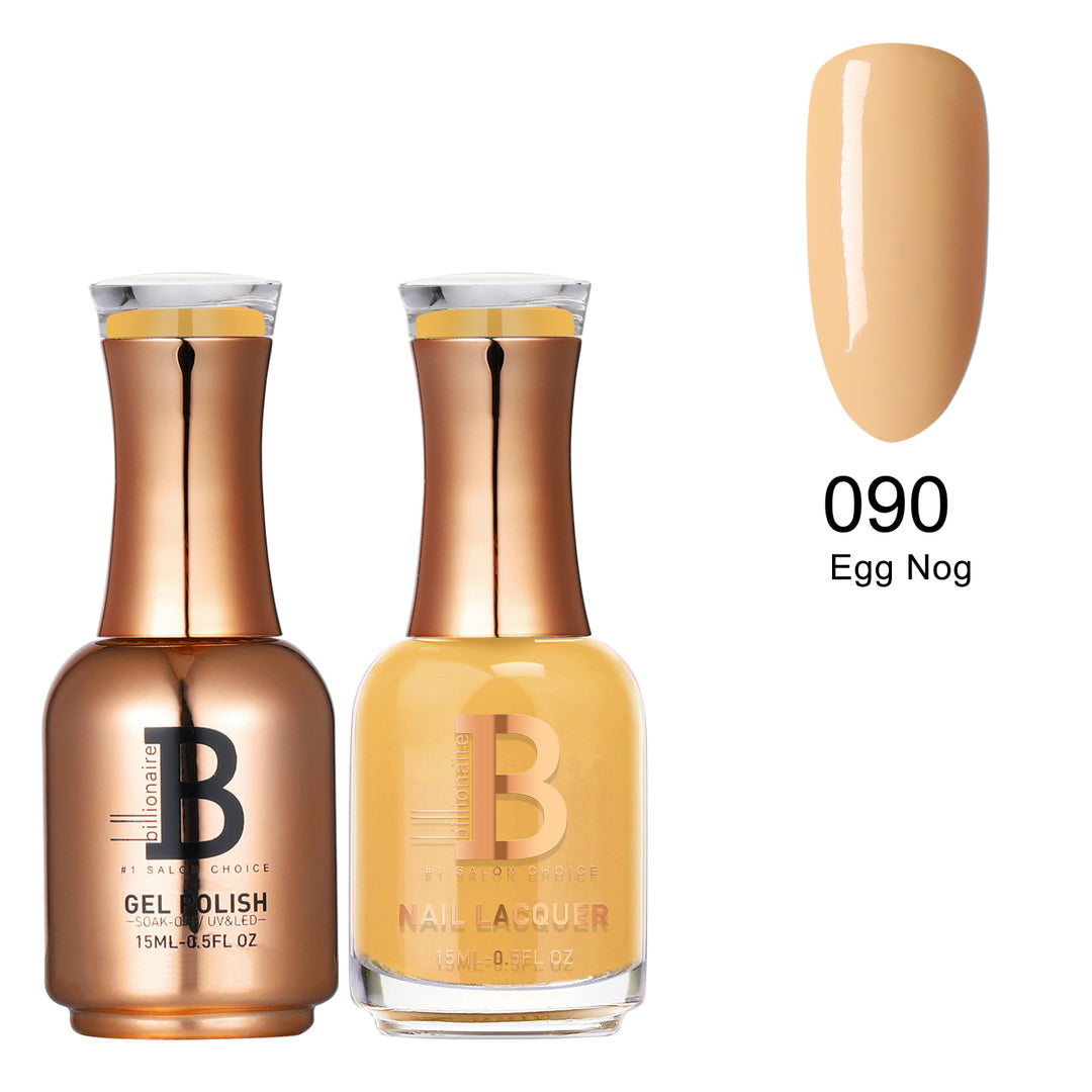 Billionaire Gel & Lacquer Duo - 090 Egg Nog (15ml)