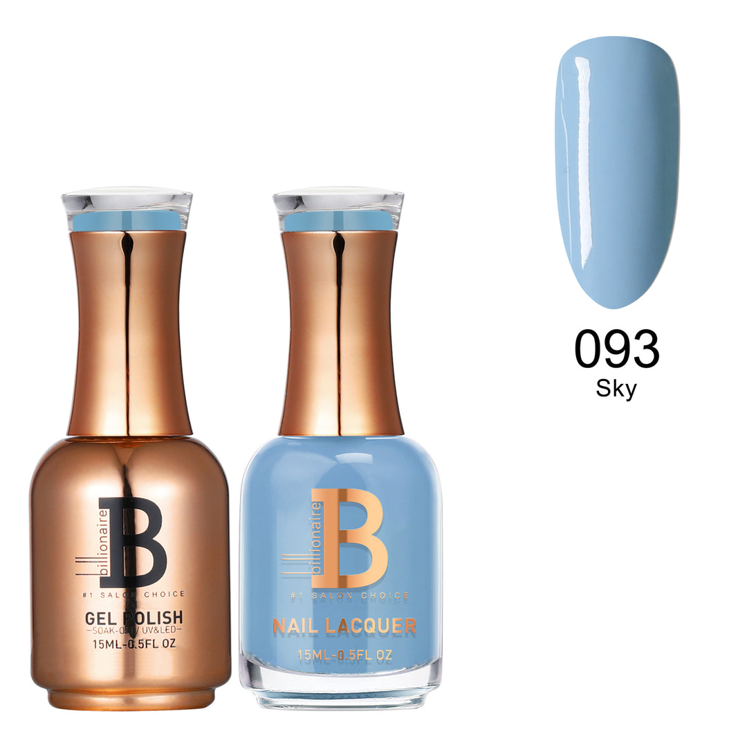 Billionaire Gel & Lacquer Duo - 093 Sky (15ml)