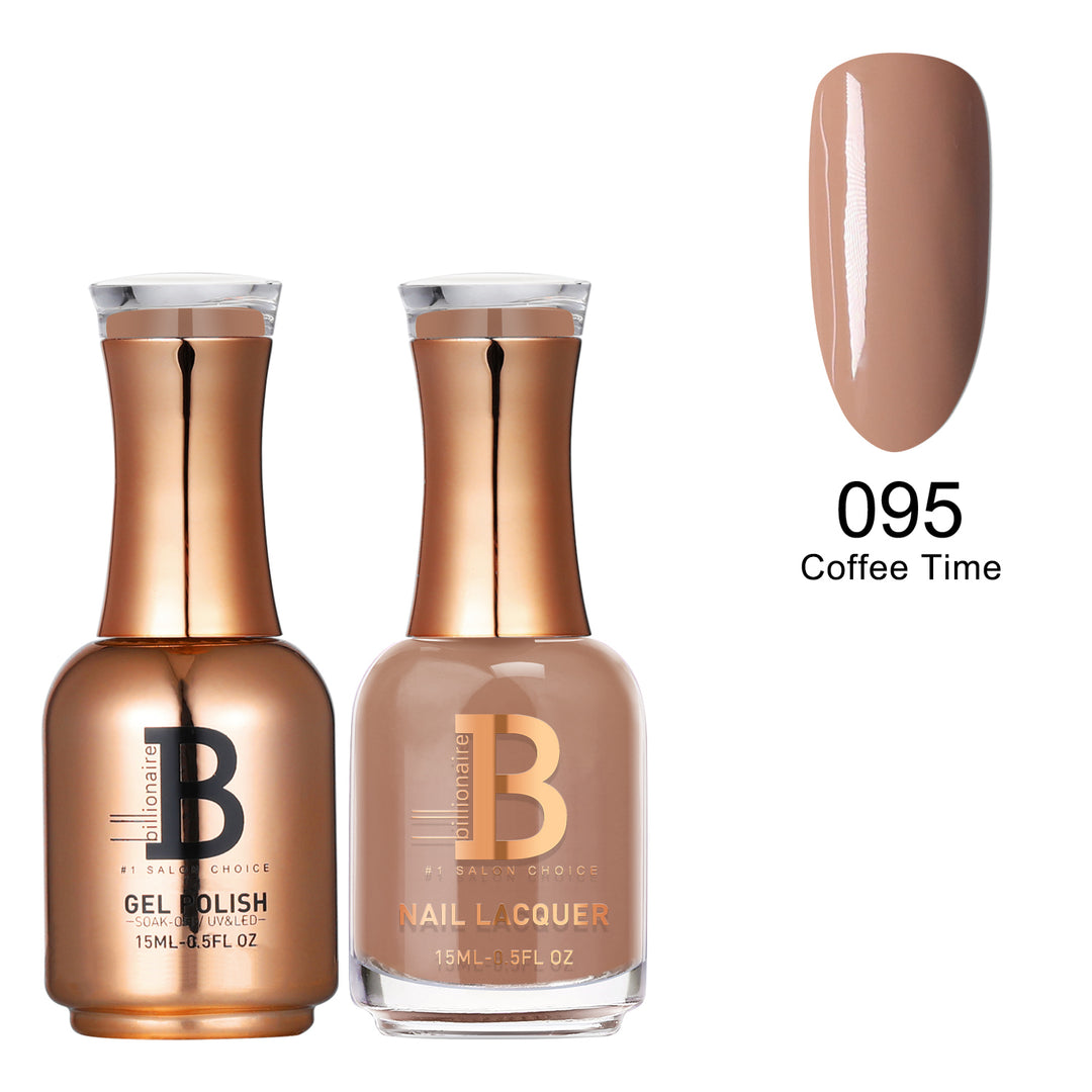 Billionaire Gel & Lacquer Duo - 095 Coffee Time (15ml)
