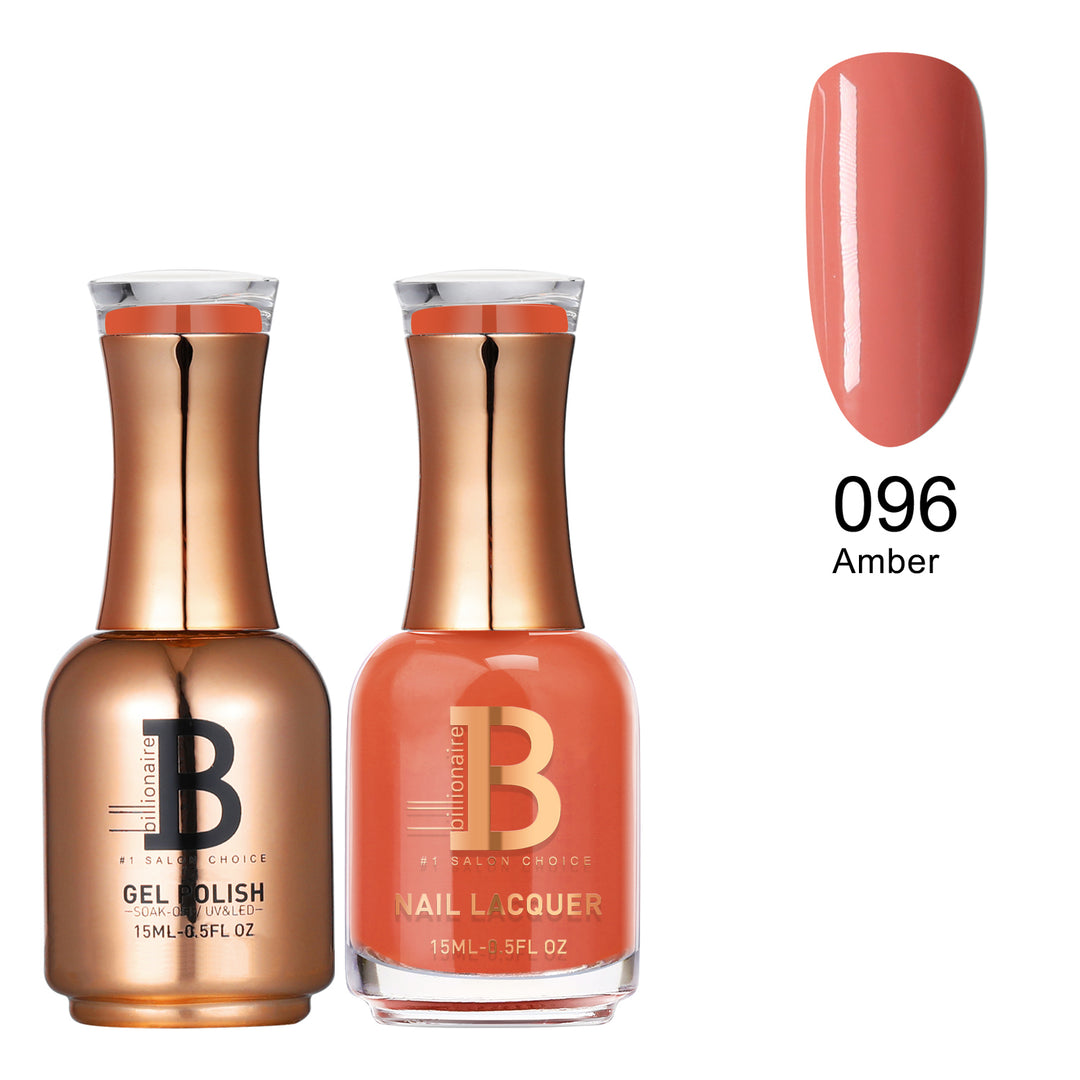 Billionaire Gel & Lacquer Duo - 096 Amber (15ml)