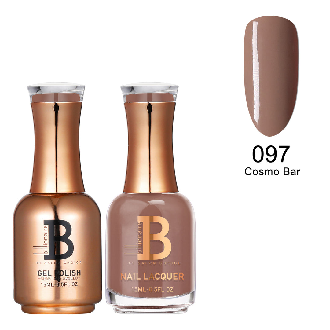 Billionaire Gel & Lacquer Duo - 097 Cosmo Bar (15ml)
