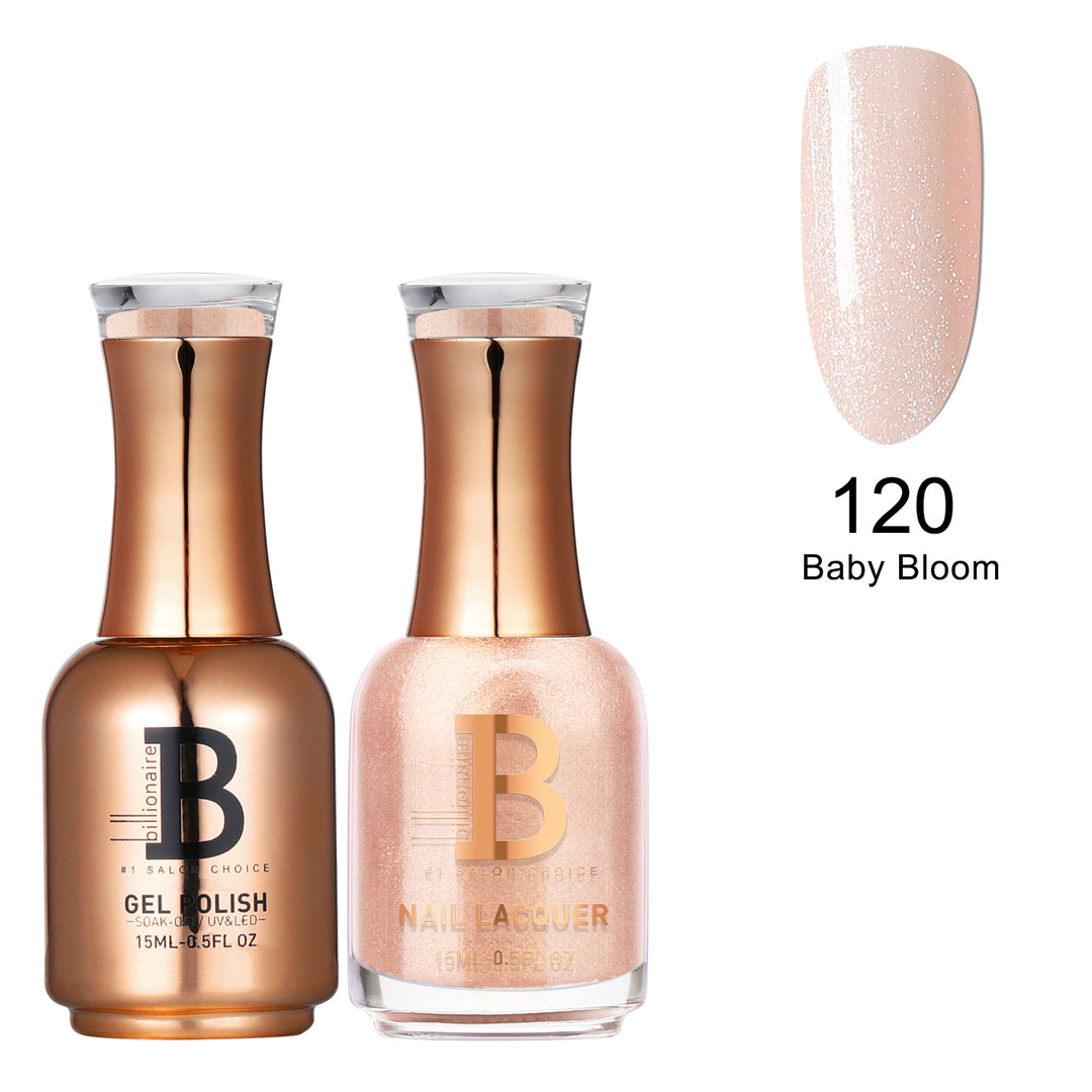 Billionaire Gel & Lacquer Duo - 120 Baby Bloom (15ml)
