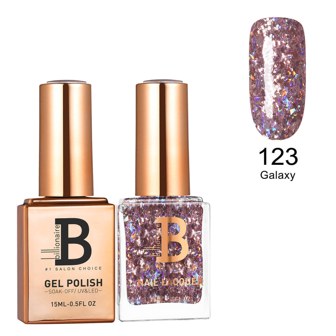 Billionaire Gel & Lacquer Duo - 123 Galaxy (15ml)